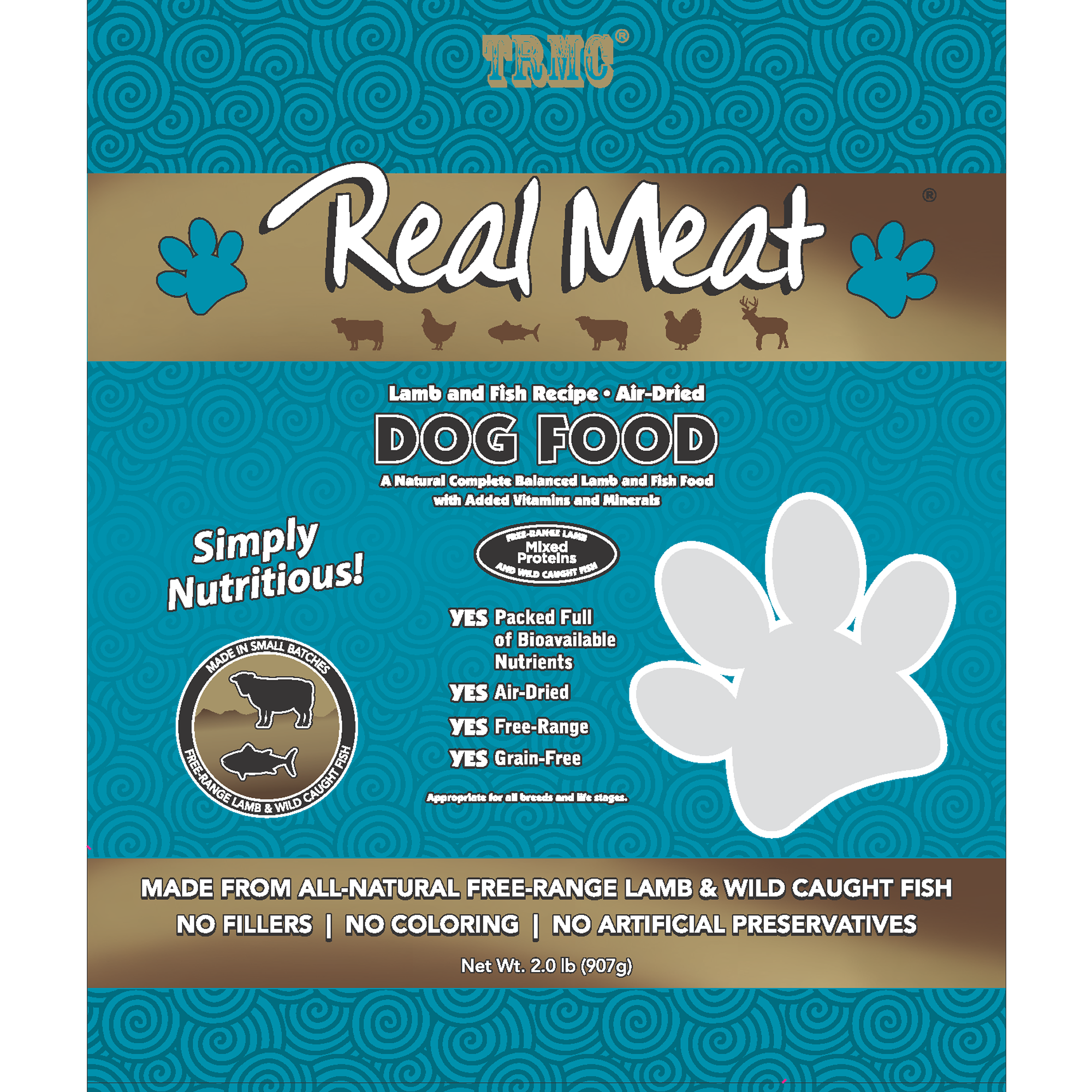 Air-Dried  Lamb & Fish 2lb Product Packaging Image